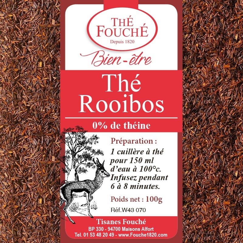 Tisanes Fouché : THE ROOIBOS - EQUILIBRE MINERAL