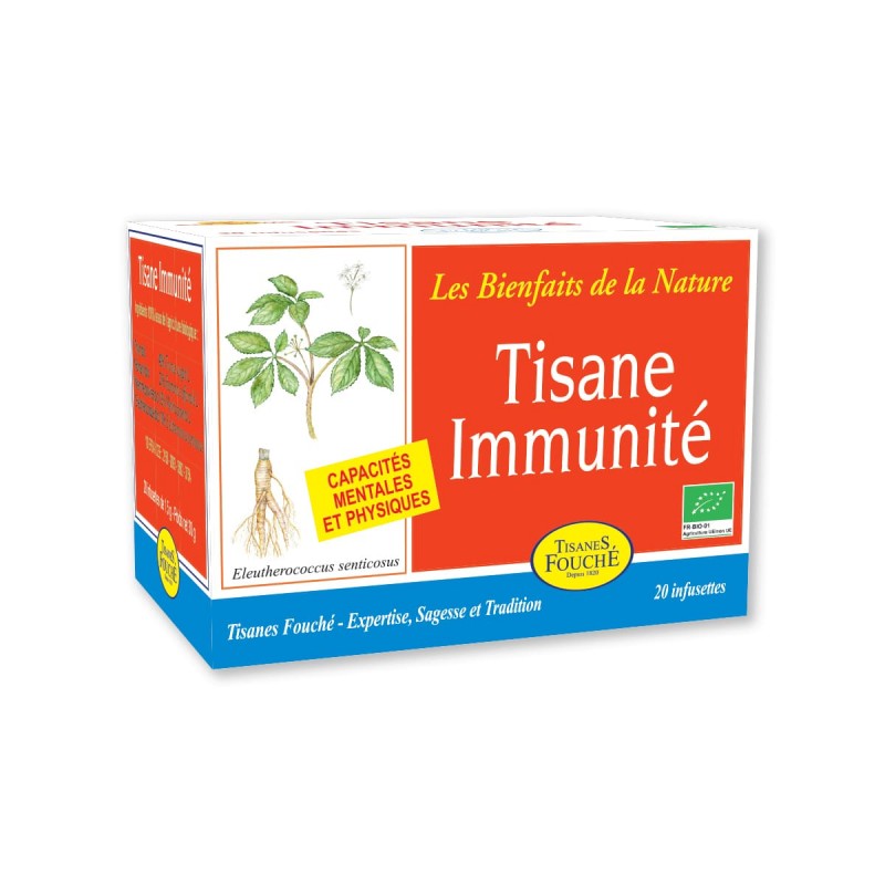 Tisanes Fouché - Tisane immunitÉ bio : L'Alliée de vos défenses