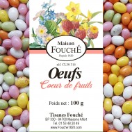 Oeufs pate de fruit couleur - 100% naturel - sans arômes